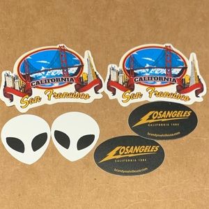 🔥 6 Brandy Melville Stickers